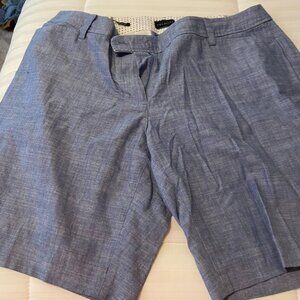 Talbots Perfect shorts 9 1/2 inch chambray